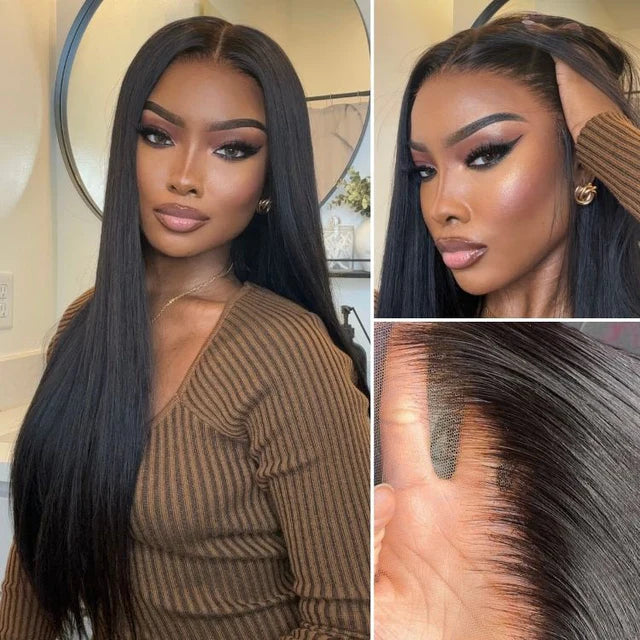 ✨ Top-Rated Human Hair Lace Wig – Straight, Silky & Gorgeous!