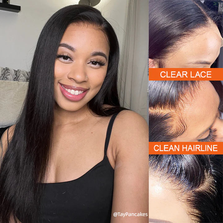 ✨ Top-Rated Human Hair Lace Wig – Straight, Silky & Gorgeous!