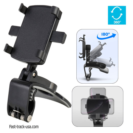 Car Phone Mount Holder with Adjustable Bracket