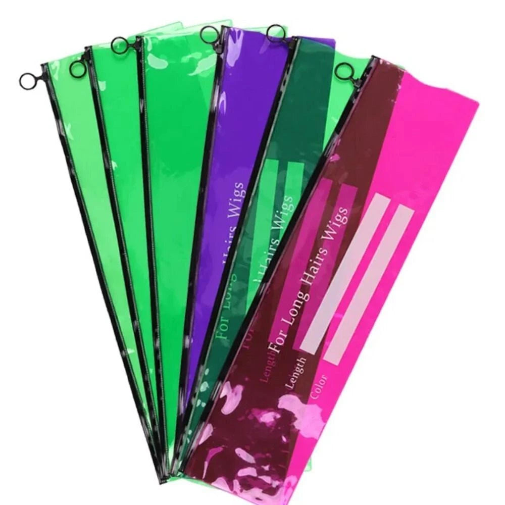 ✨ 4PCS Wig Storage Set – Dustproof Bags & Hangers for Tangle-Free Wigs 💇‍♀️