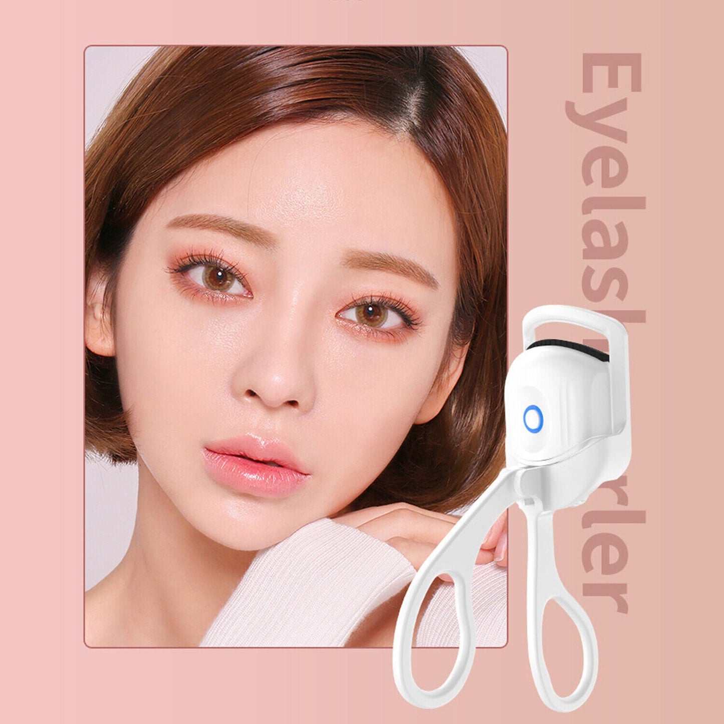 【🔥2025 NEW Sale】Heated Eyelash Curler ✨One Press to Perfect Beauty