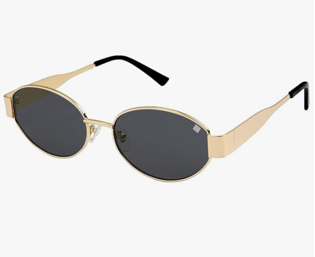 🔥HOT SALE | Trendy Oval Sunglasses – Metal Frame, Vintage Style, UV Protection 😎 Fashion Shades for Men & Women!