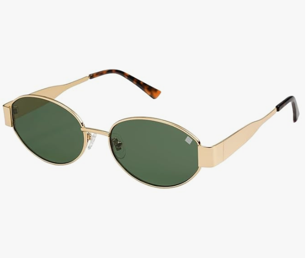 🔥HOT SALE | Trendy Oval Sunglasses – Metal Frame, Vintage Style, UV Protection 😎 Fashion Shades for Men & Women!