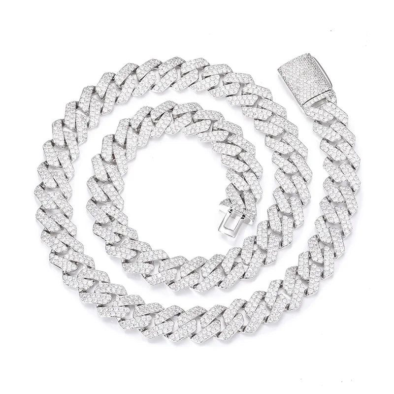 【Valentine’s Day Sale 💖】15MM Ladies Cuban Link Chain – The Crown Jewel of Style
